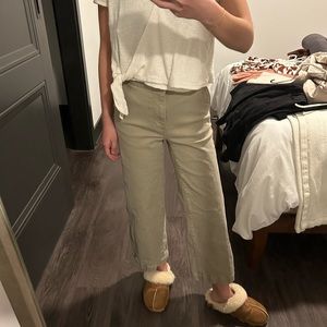 Oak and fort wide leg pant